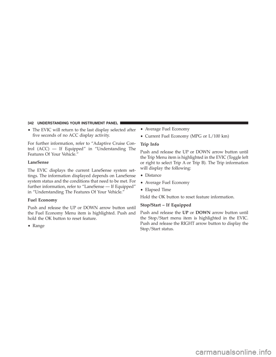 JEEP CHEROKEE TRAILHAWK 2015  Owners Manual 