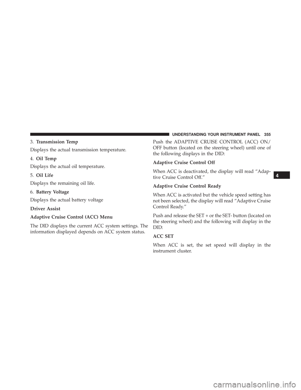 JEEP CHEROKEE TRAILHAWK 2015  Owners Manual 