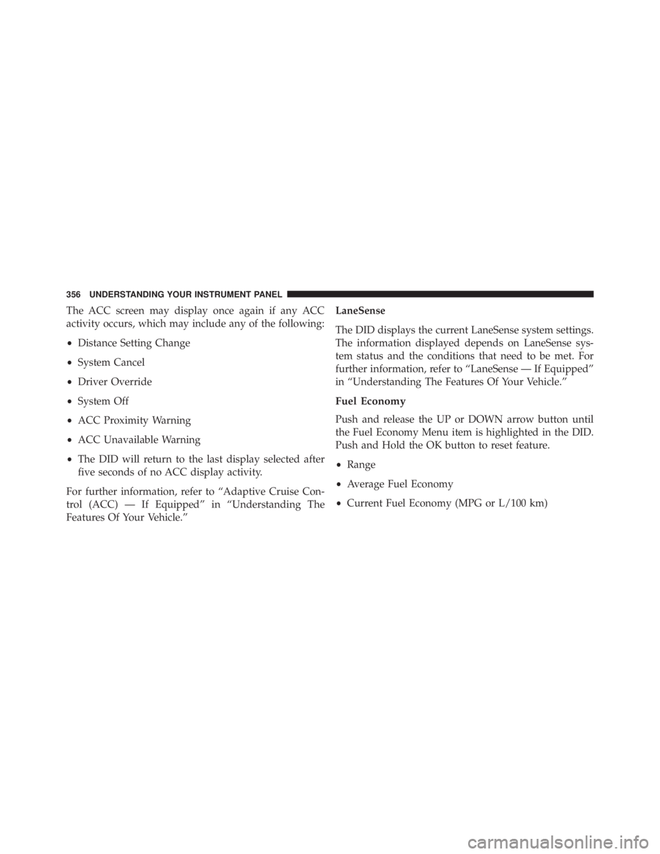 JEEP CHEROKEE TRAILHAWK 2015  Owners Manual 