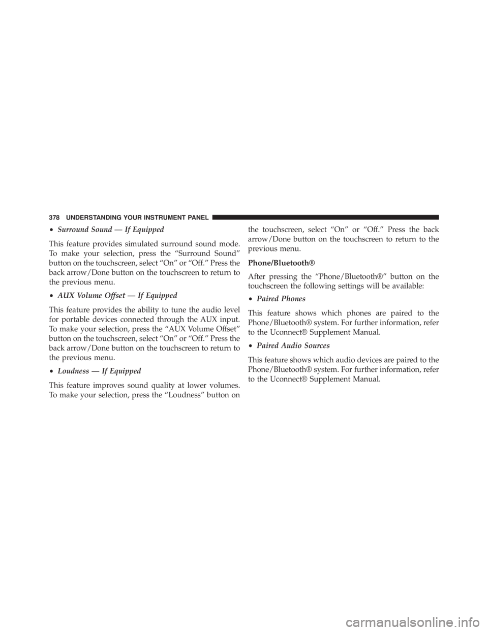 JEEP CHEROKEE TRAILHAWK 2015  Owners Manual 