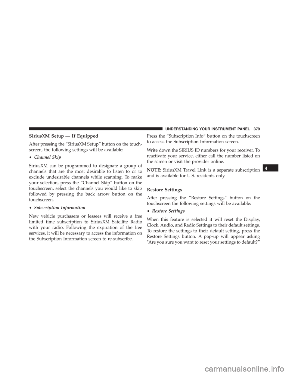 JEEP CHEROKEE TRAILHAWK 2015  Owners Manual 