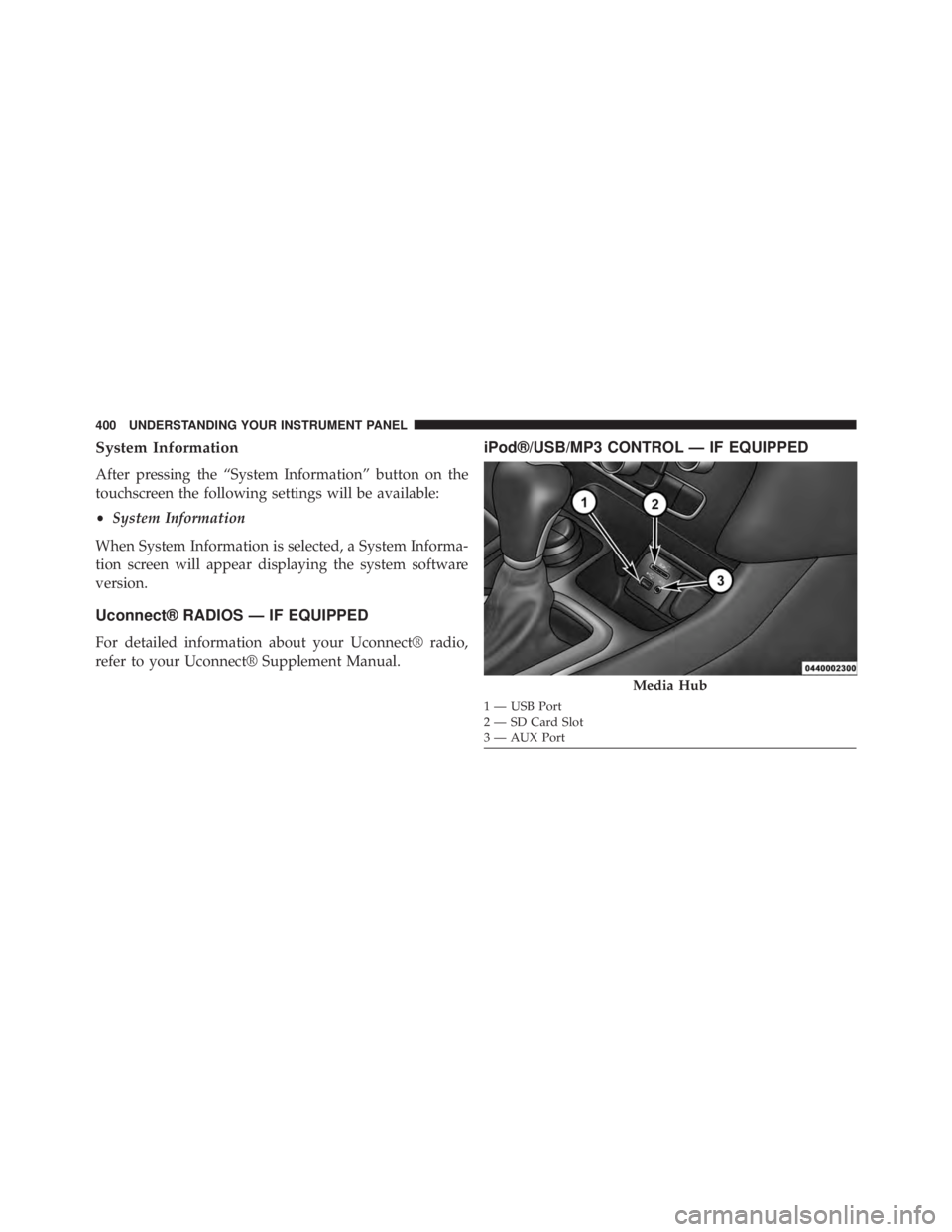 JEEP CHEROKEE TRAILHAWK 2015  Owners Manual 