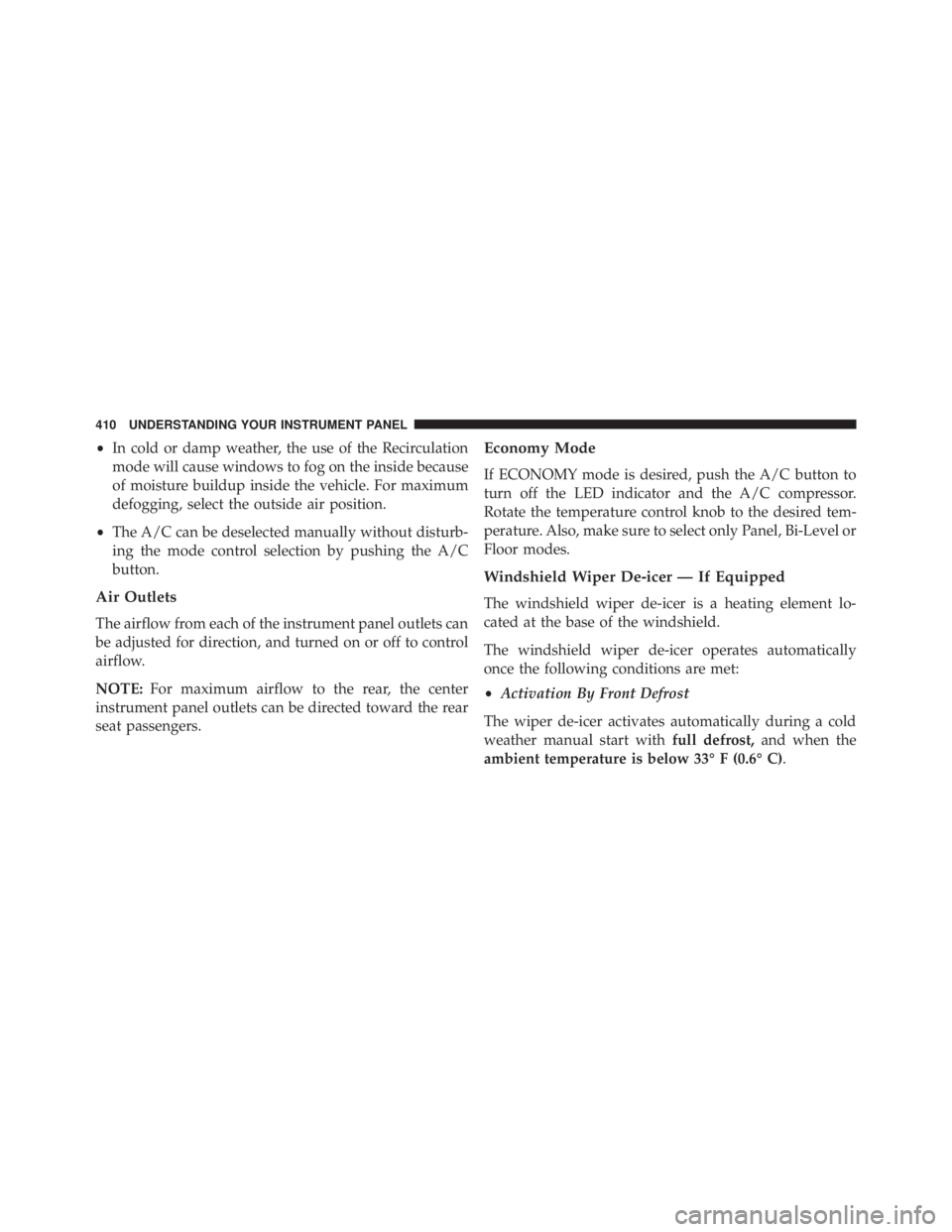 JEEP CHEROKEE TRAILHAWK 2015  Owners Manual 