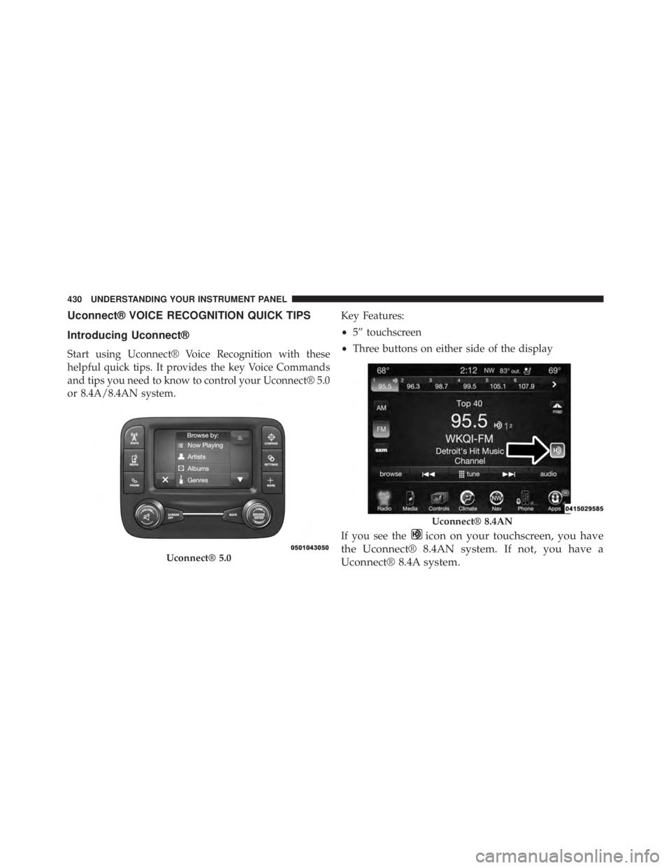 JEEP CHEROKEE TRAILHAWK 2015  Owners Manual 