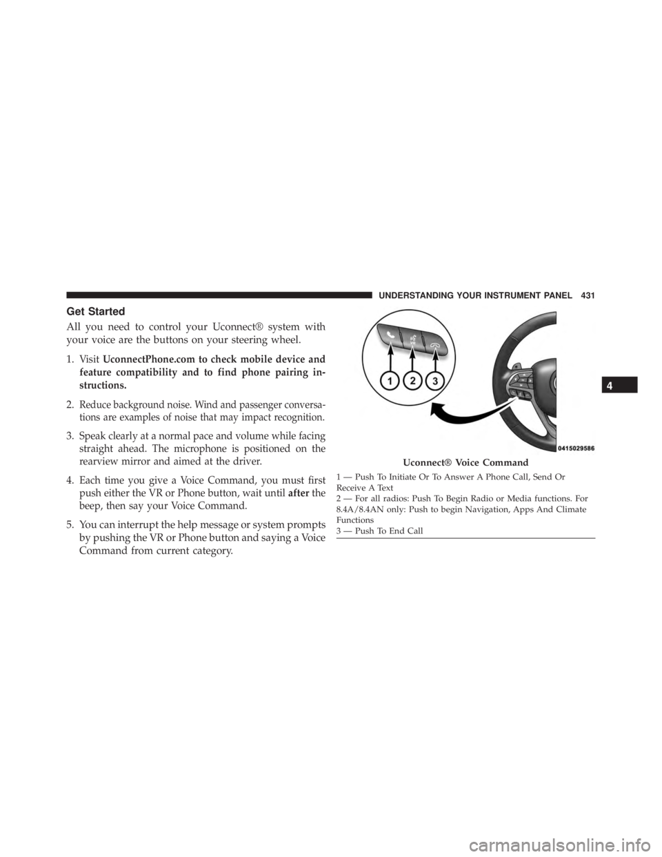 JEEP CHEROKEE TRAILHAWK 2015  Owners Manual 