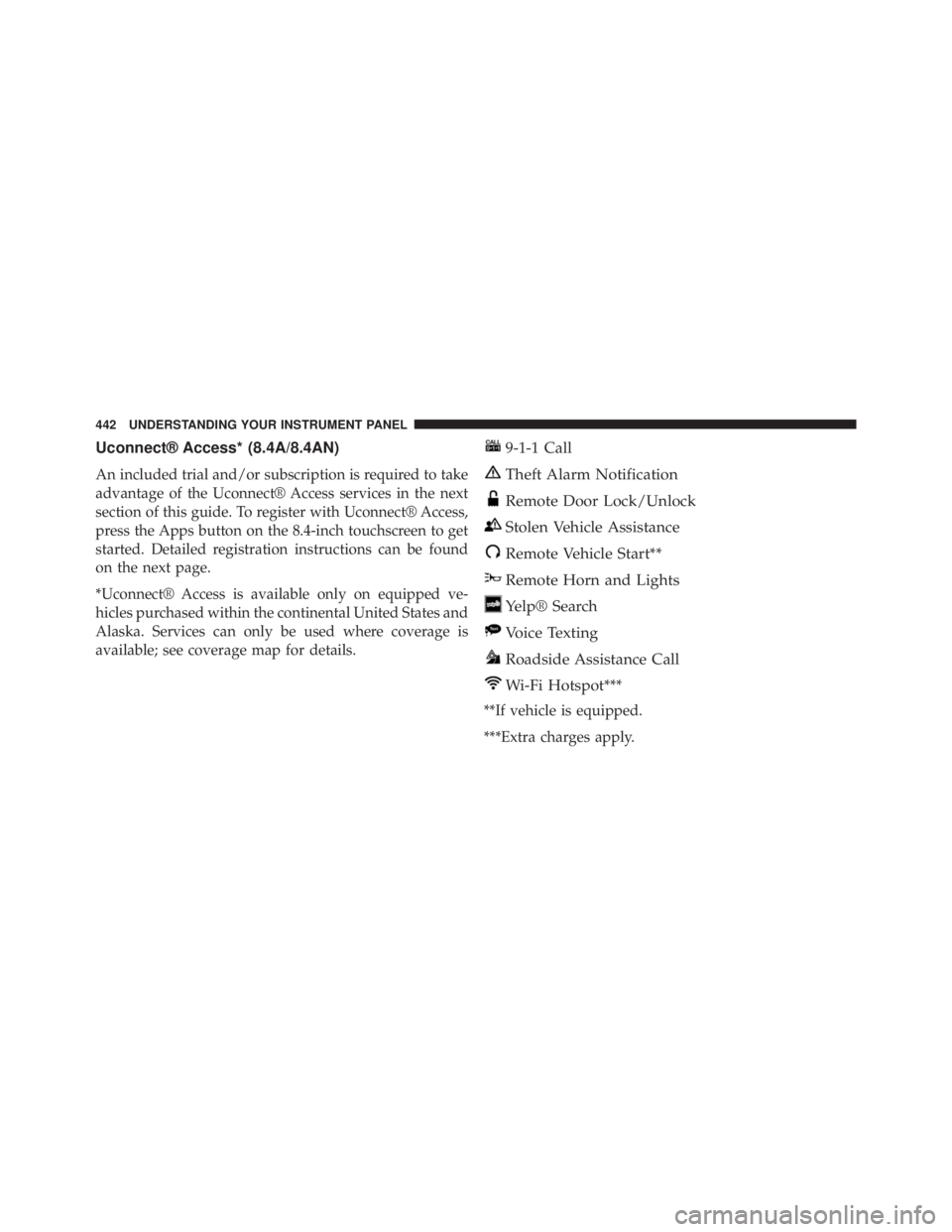JEEP CHEROKEE TRAILHAWK 2015  Owners Manual 
