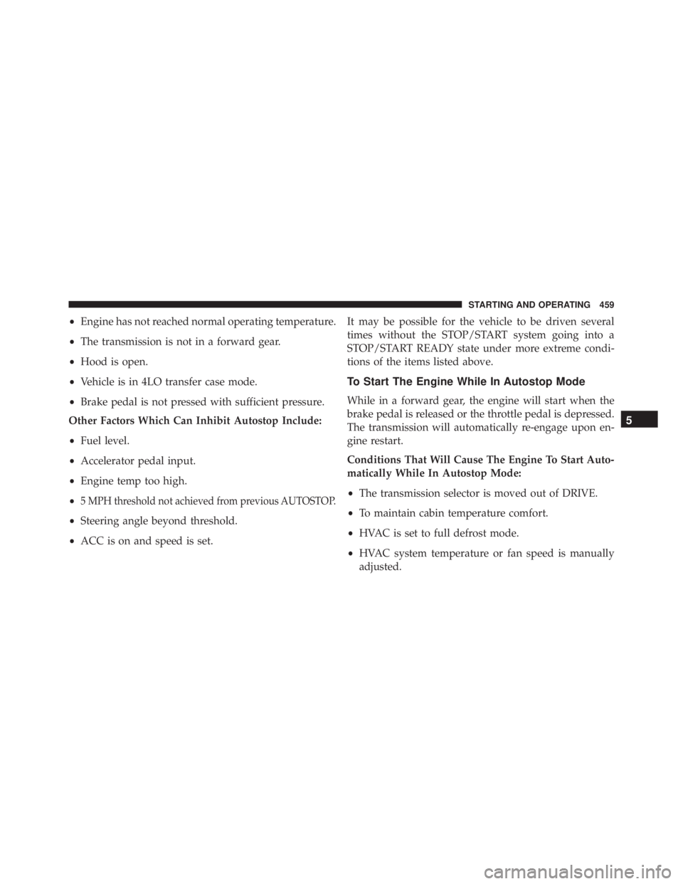 JEEP CHEROKEE TRAILHAWK 2015  Owners Manual 