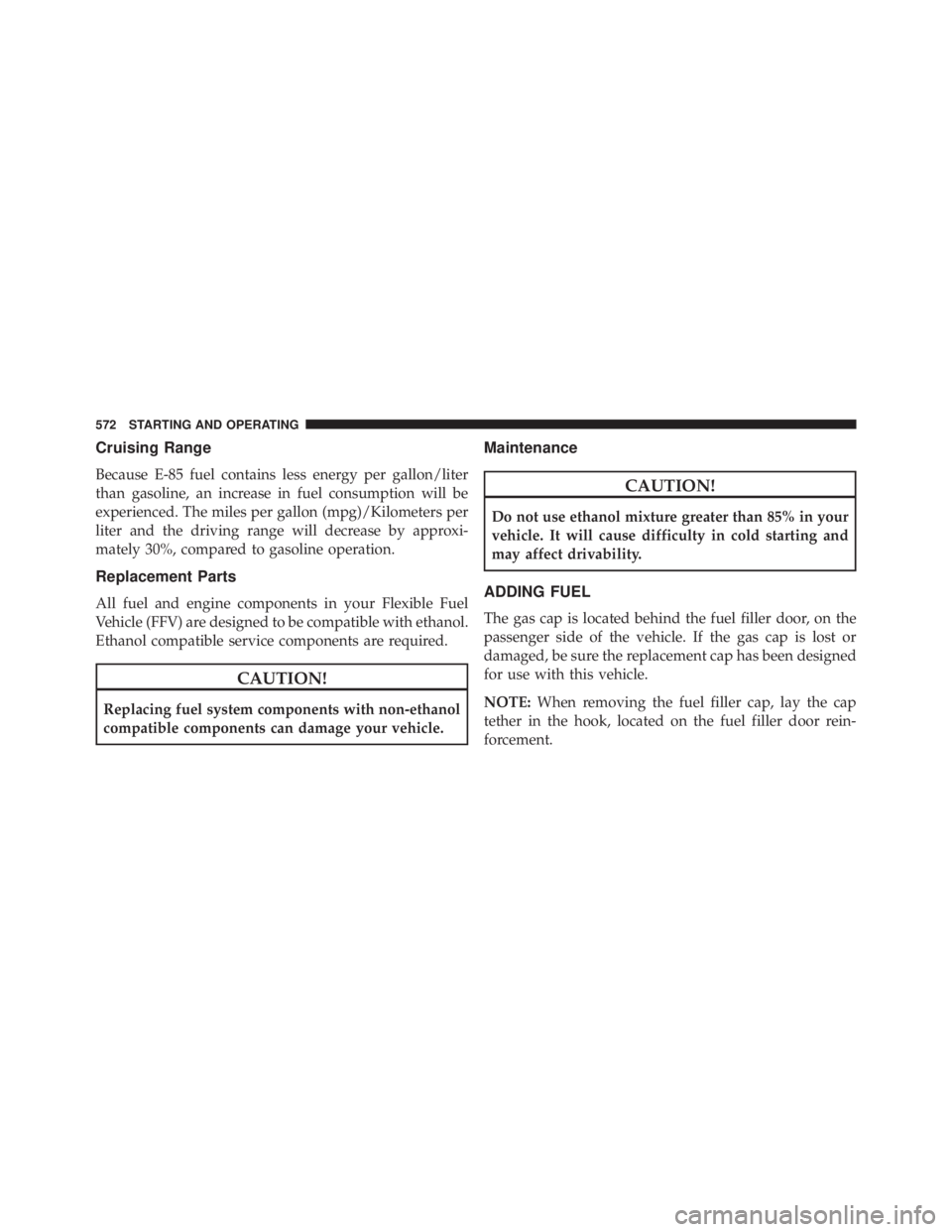 JEEP CHEROKEE TRAILHAWK 2015  Owners Manual 