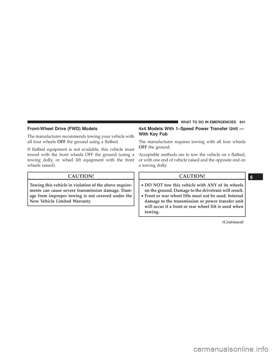 JEEP CHEROKEE TRAILHAWK 2015  Owners Manual 