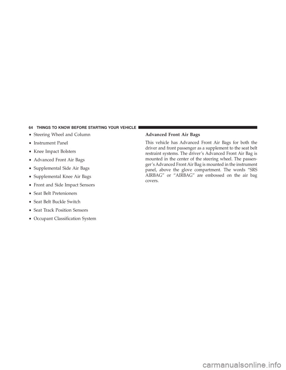 JEEP CHEROKEE TRAILHAWK 2015  Owners Manual 