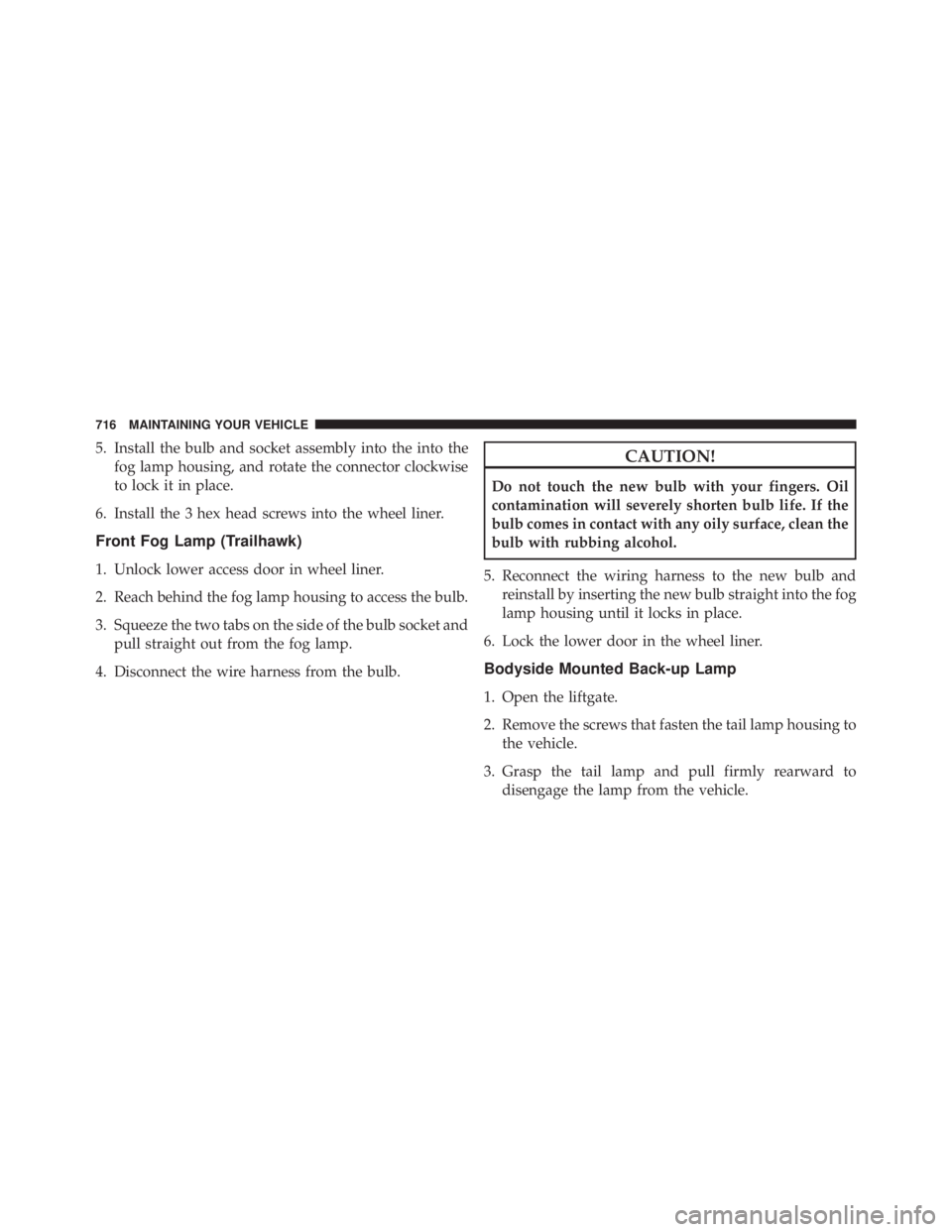 JEEP CHEROKEE TRAILHAWK 2015  Owners Manual 