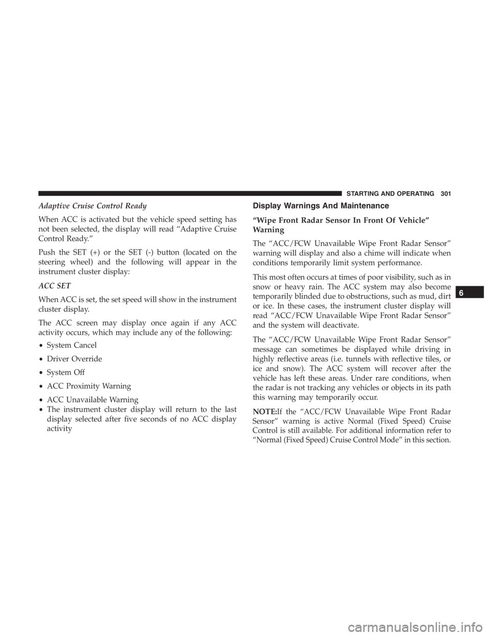 JEEP CHEROKEE LIMITED 2019  Owners Manual 