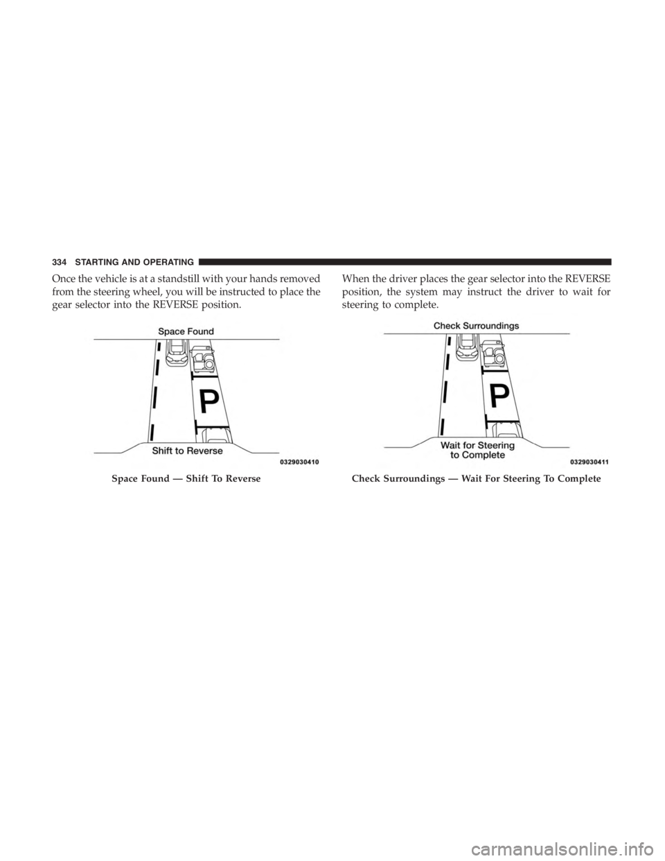 JEEP CHEROKEE LIMITED 2019  Owners Manual Check Surroundings 