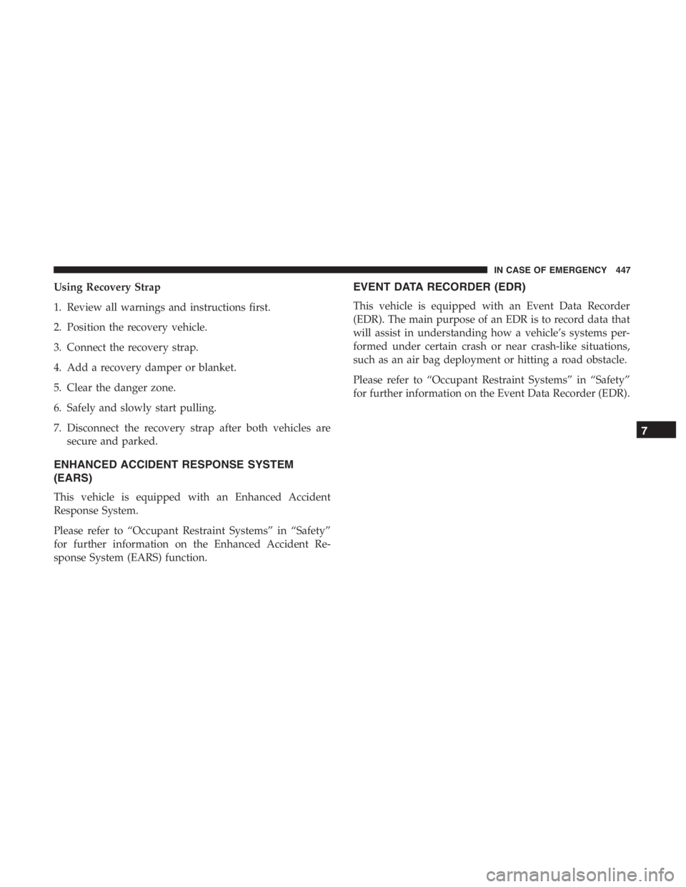 JEEP CHEROKEE LIMITED 2019  Owners Manual 