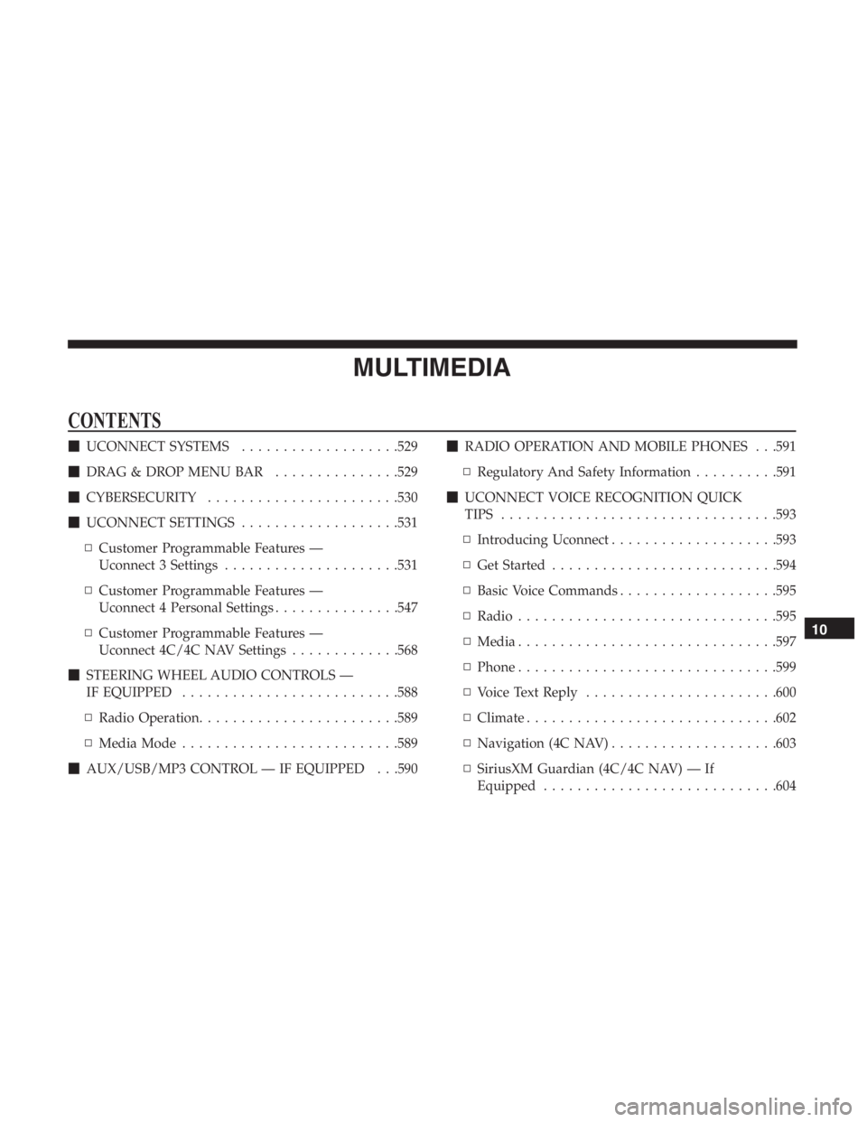 JEEP CHEROKEE LATITUDE 2019  Owners Manual 