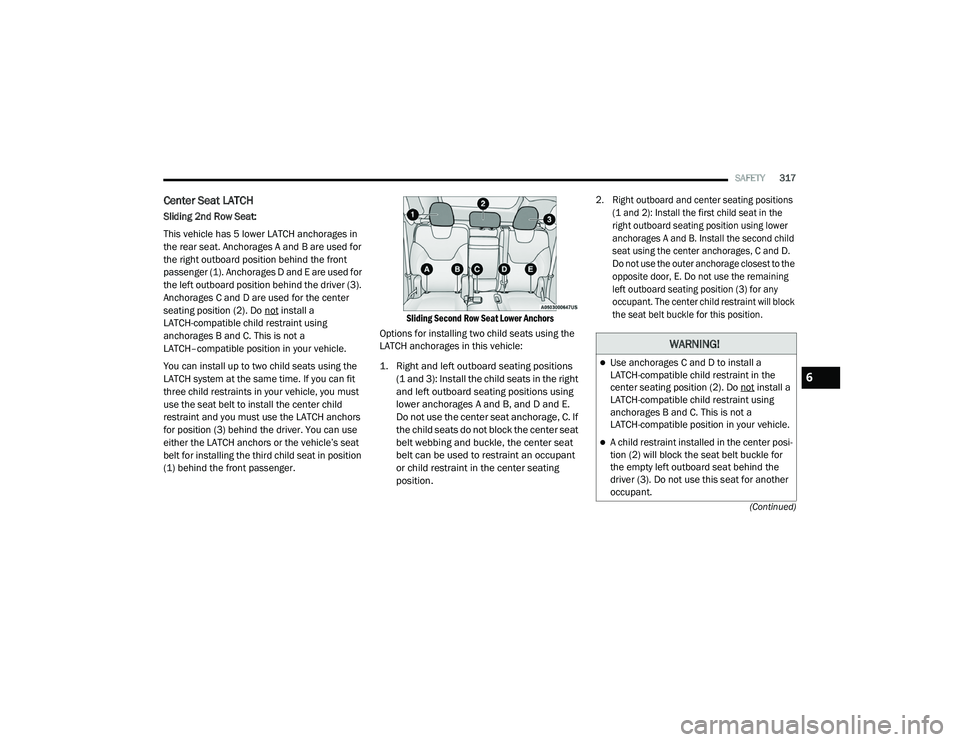 JEEP CHEROKEE LATITUDE LUX 2021  Owners Manual ��L�Q�V�W�D�O�O��D�
�/�$�7�&�+��F�R�P�S�D�W�L�E�O�H��F�K�L�O�G��U�H�V�W�U�D�L�Q�W��X�V�L�Q�J�
�D�Q�F�K�R�U�D�J�H�V��%��D�Q�G��&���7�K�L�V��L�V��Q�R�W��D�
�/�$�7�&�+�²�F�R�P�S�D�W�L�E