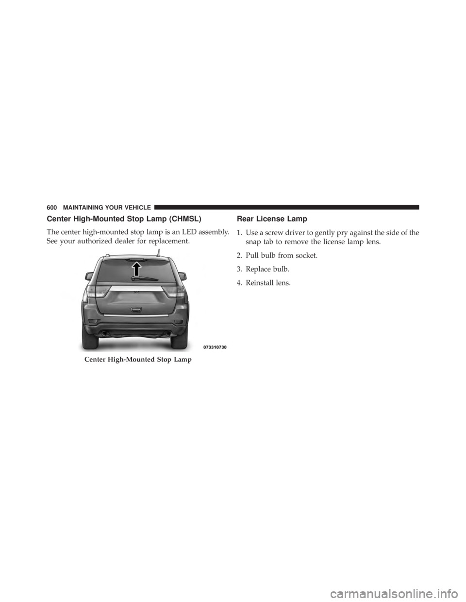 JEEP GRAND CHEROKEE LAREDO 2012  Owners Manual 