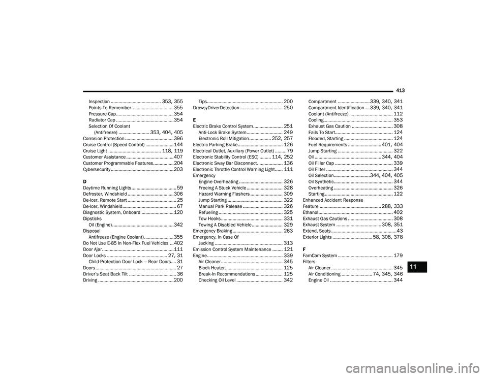 JEEP GRAND CHEROKEE LIMITED 2022  Owners Manual 11 