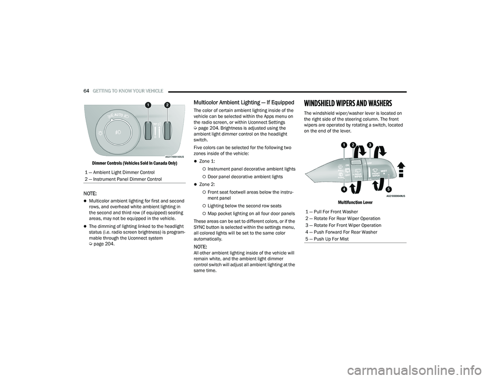 JEEP GRAND CHEROKEE LIMITED 2022  Owners Manual 1 �