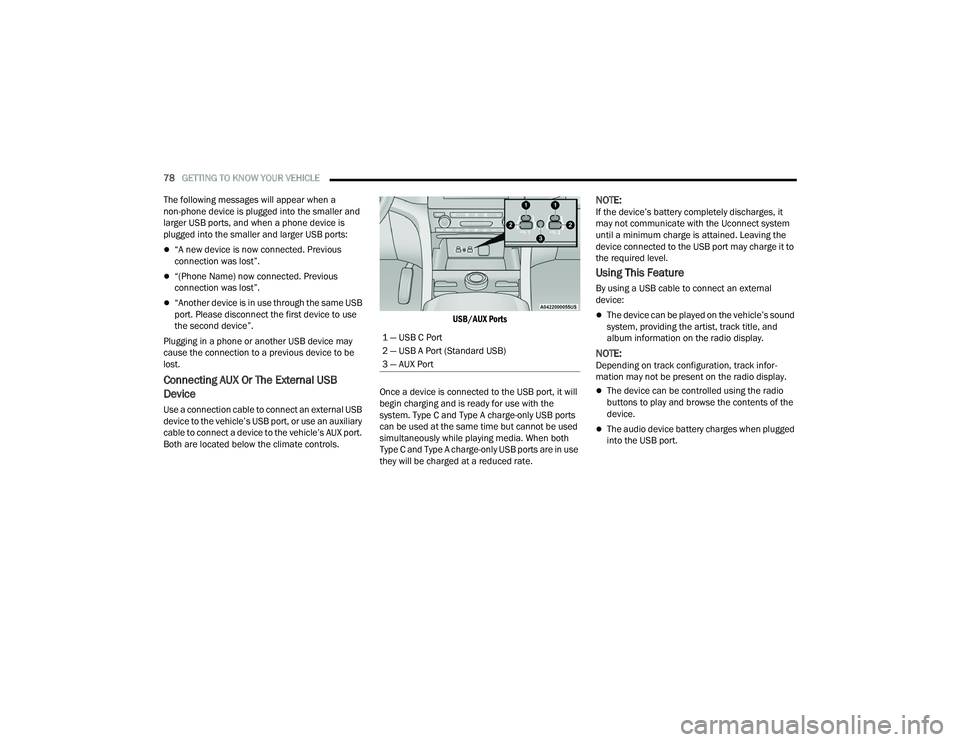 JEEP GRAND CHEROKEE LIMITED 2022  Owners Manual 