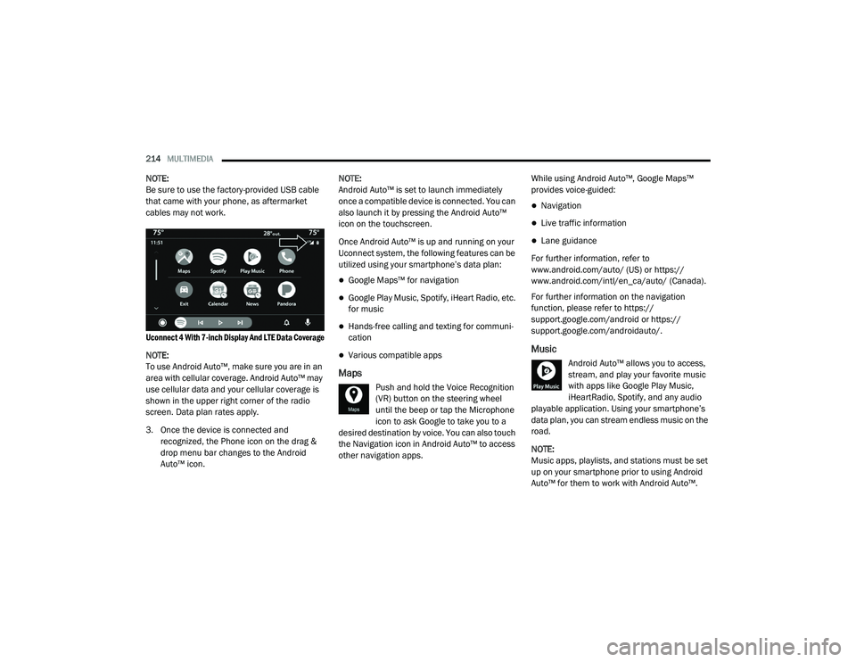 JEEP GRAND CHEROKEE LIMITED 2021  Owners Manual 
