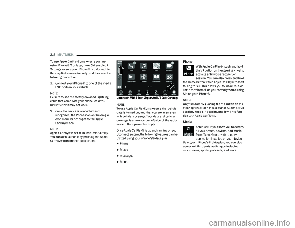 JEEP GRAND CHEROKEE LIMITED 2021  Owners Manual 