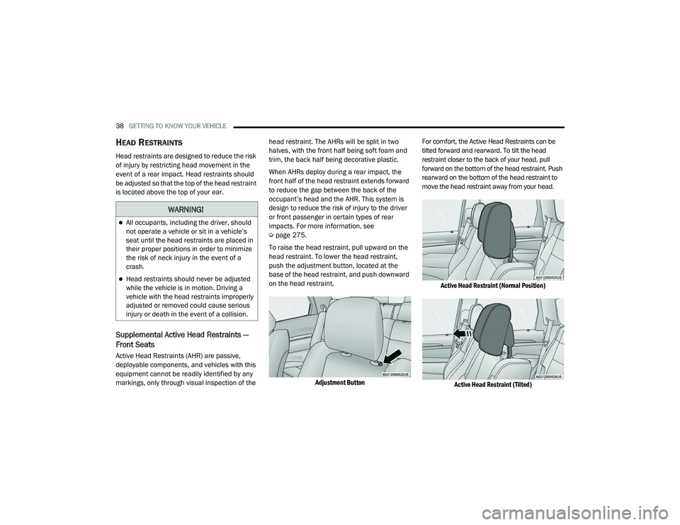 JEEP GRAND CHEROKEE LIMITED 2021  Owners Manual 