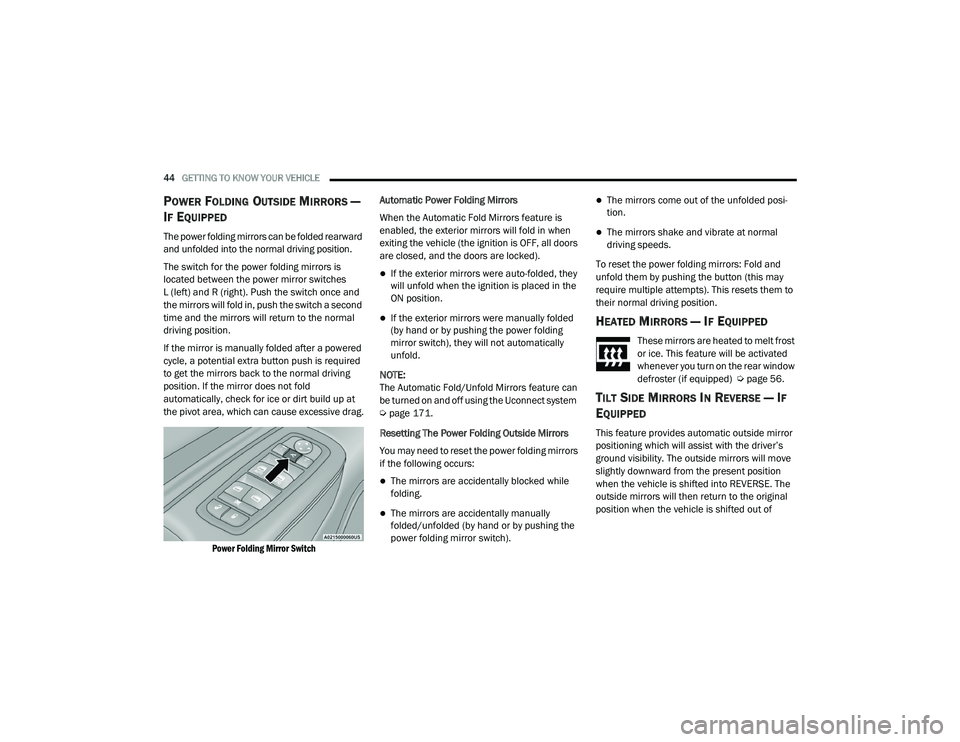 JEEP GRAND CHEROKEE LIMITED 2021  Owners Manual 