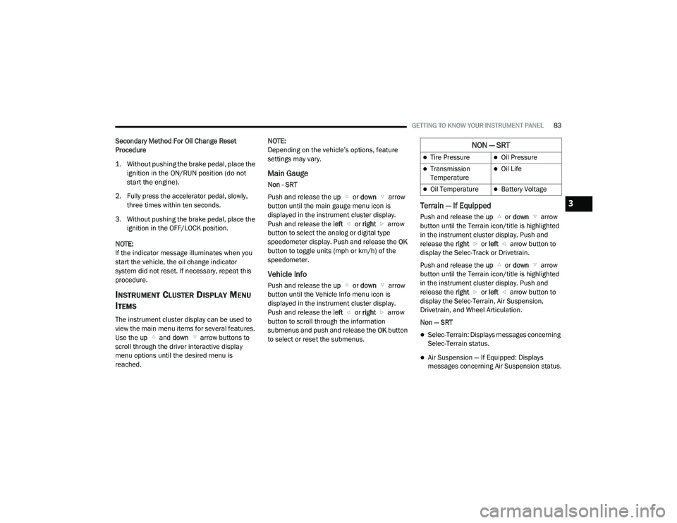 JEEP GRAND CHEROKEE LIMITED 2021  Owners Manual NON �
