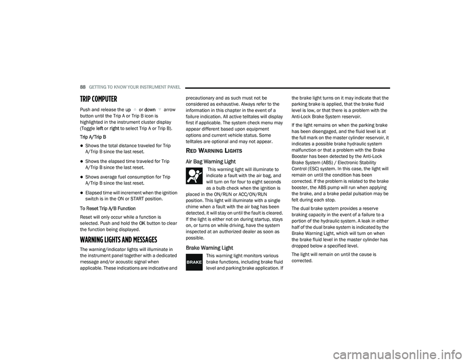 JEEP GRAND CHEROKEE LIMITED 2021  Owners Manual 
