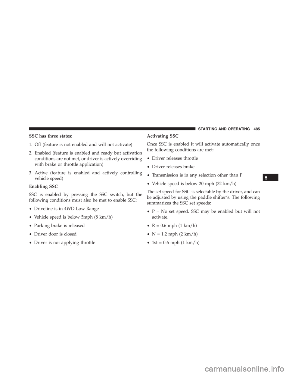 JEEP GRAND CHEROKEE LIMITED 2015  Owners Manual 