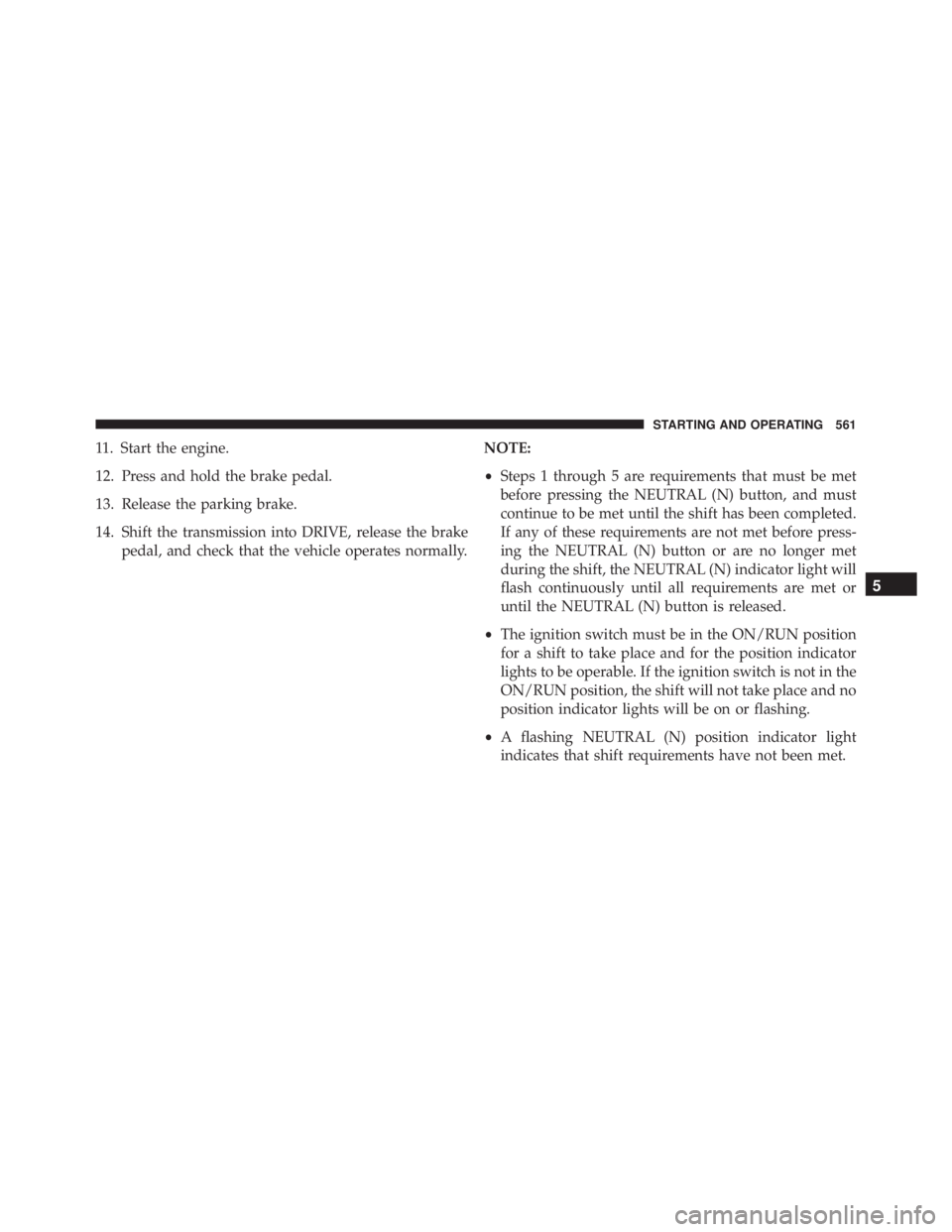 JEEP GRAND CHEROKEE LIMITED 2015  Owners Manual 