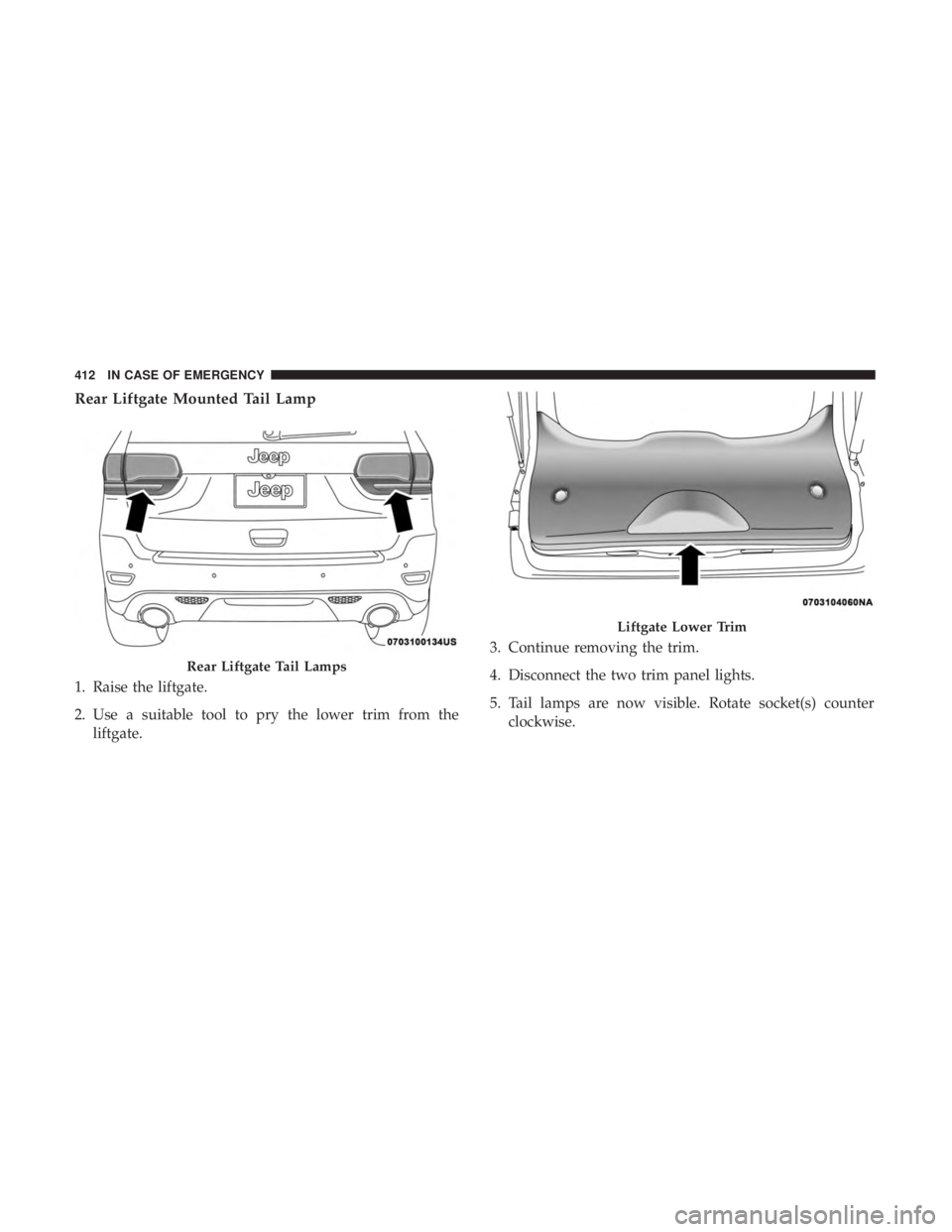 JEEP GRAND CHEROKEE LIMITED 2017  Owners Manual 