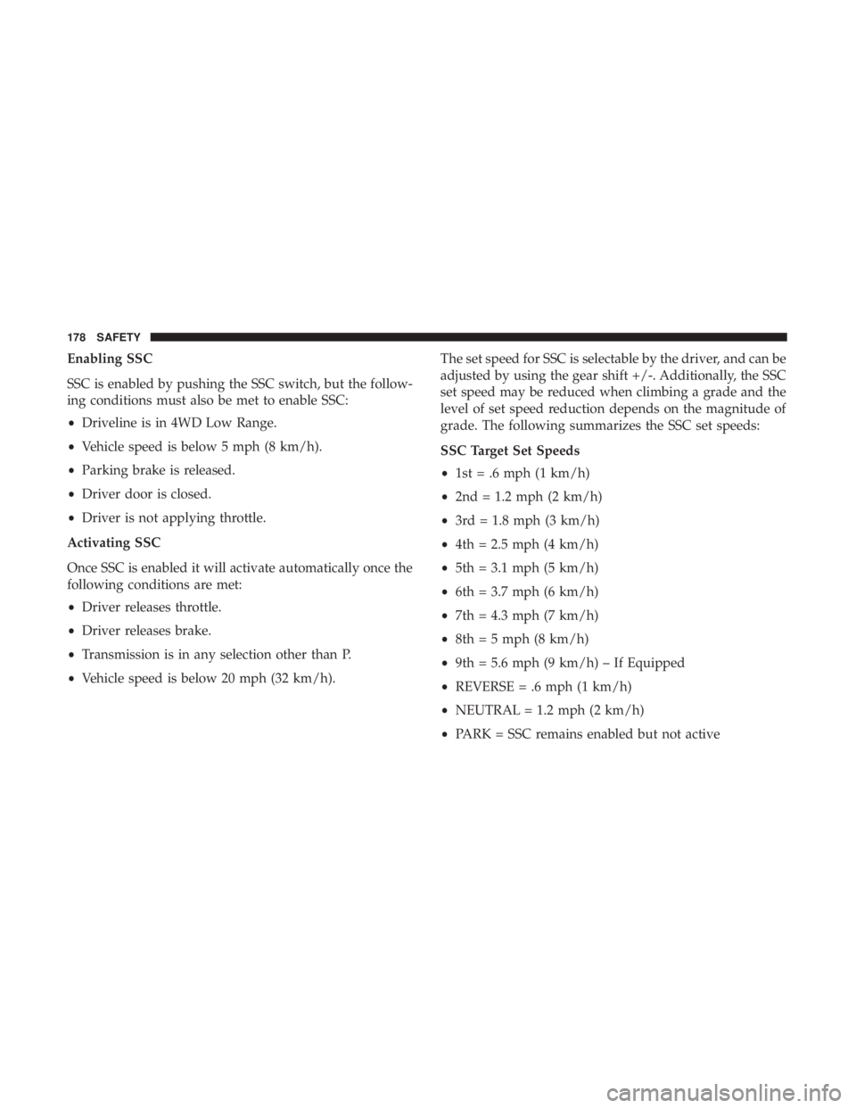 JEEP GRAND CHEROKEE LIMITED 2018  Owners Manual 