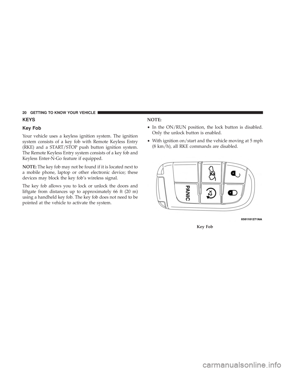 JEEP GRAND CHEROKEE LIMITED 2018  Owners Manual 