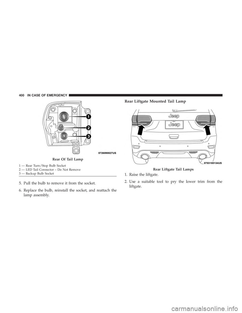JEEP GRAND CHEROKEE LIMITED 2018  Owners Manual 