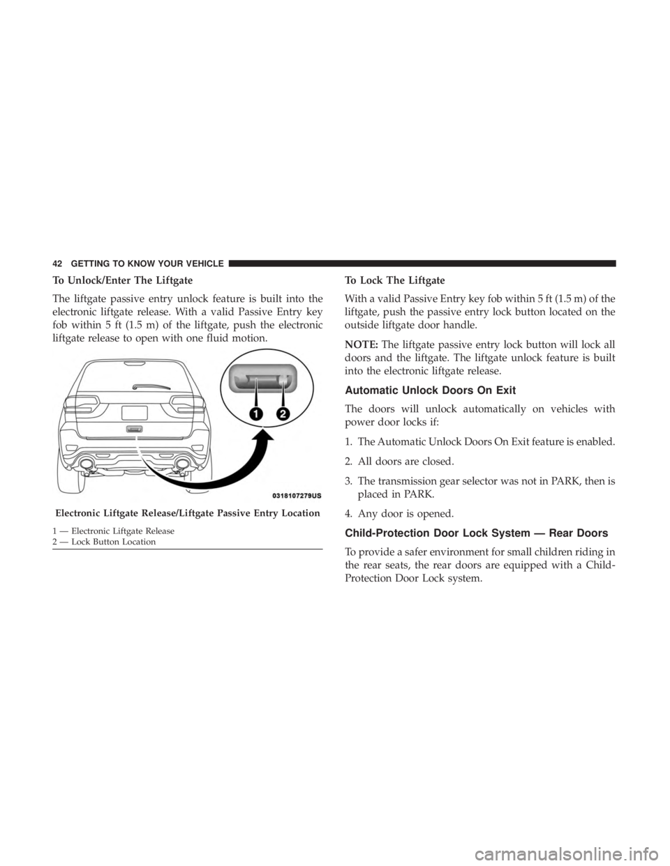 JEEP GRAND CHEROKEE LIMITED 2018  Owners Manual 