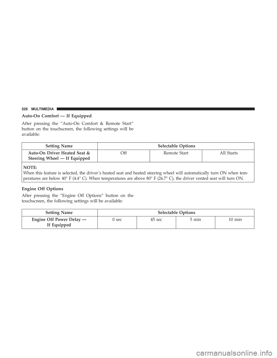 JEEP GRAND CHEROKEE LIMITED 2018  Owners Manual 
