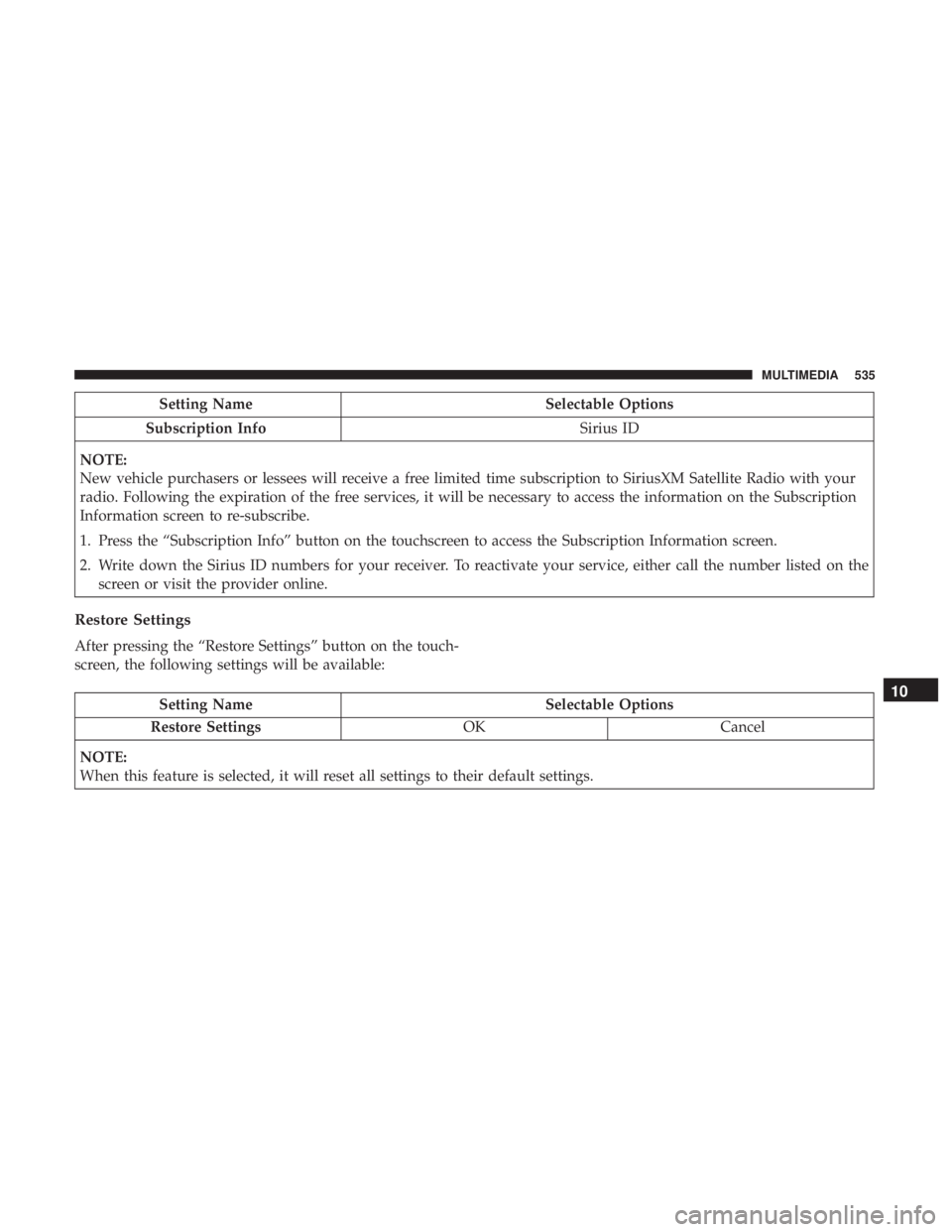 JEEP GRAND CHEROKEE LIMITED 2018  Owners Manual 
