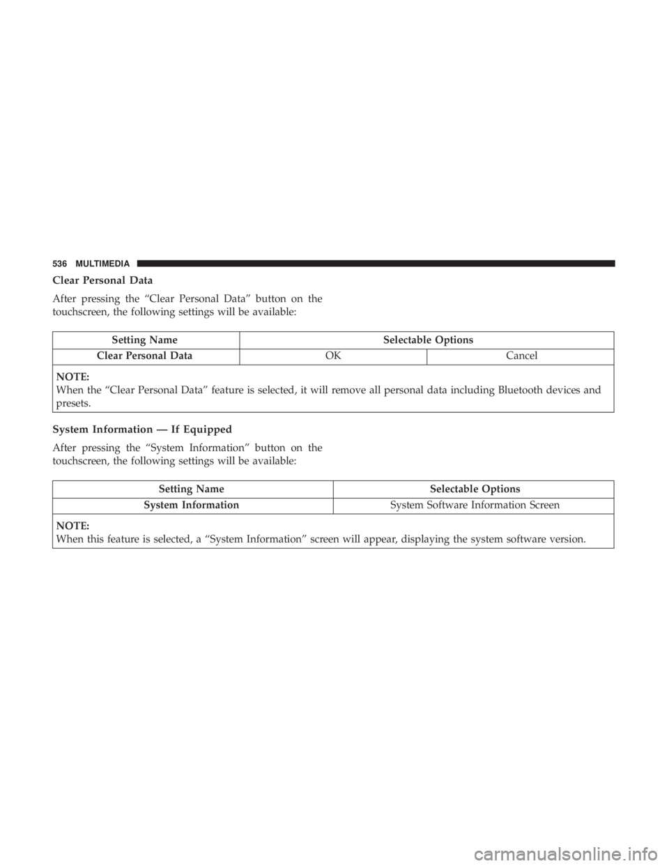 JEEP GRAND CHEROKEE LIMITED 2018  Owners Manual 