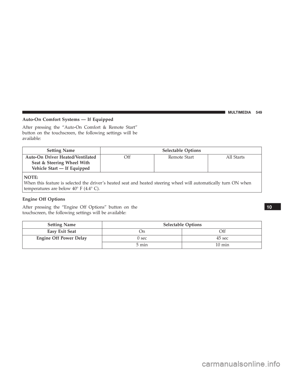 JEEP GRAND CHEROKEE LIMITED 2018  Owners Manual 