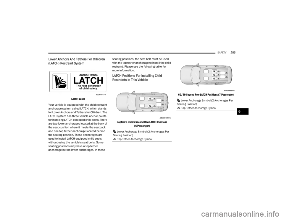JEEP GRAND CHEROKEE L 2021  Owners Manual ��/�R�Z�H�U��$�Q�F�K�R�U�D�J�H��6�\�P�E�R�O�����$�Q�F�K�R�U�D�J�H�V��3�H�U�
�6�H�D�W�L�Q�J��3�R�V�L�W�L�R�Q�\f
��7�R�S��7�H�W�K�H�U��$�Q�F�K�R�U�D�J�H��6�\�P�E�R�O
6

21_WL_OM_EN_USC_t.b