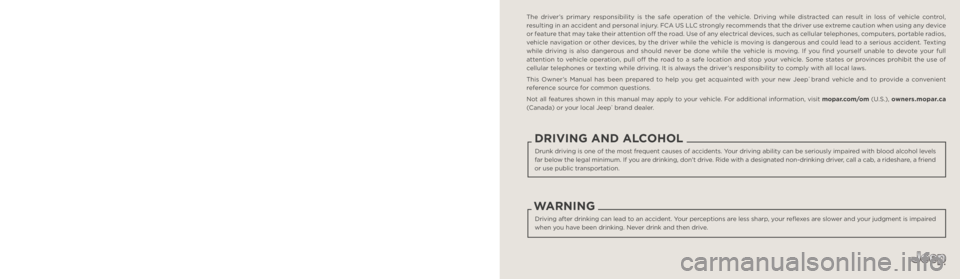 JEEP GRAND CHEROKEE L 2021  Owners Manual 