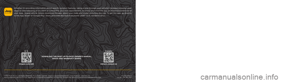 JEEP GRAND CHEROKEE L 2021  Owners Manual 