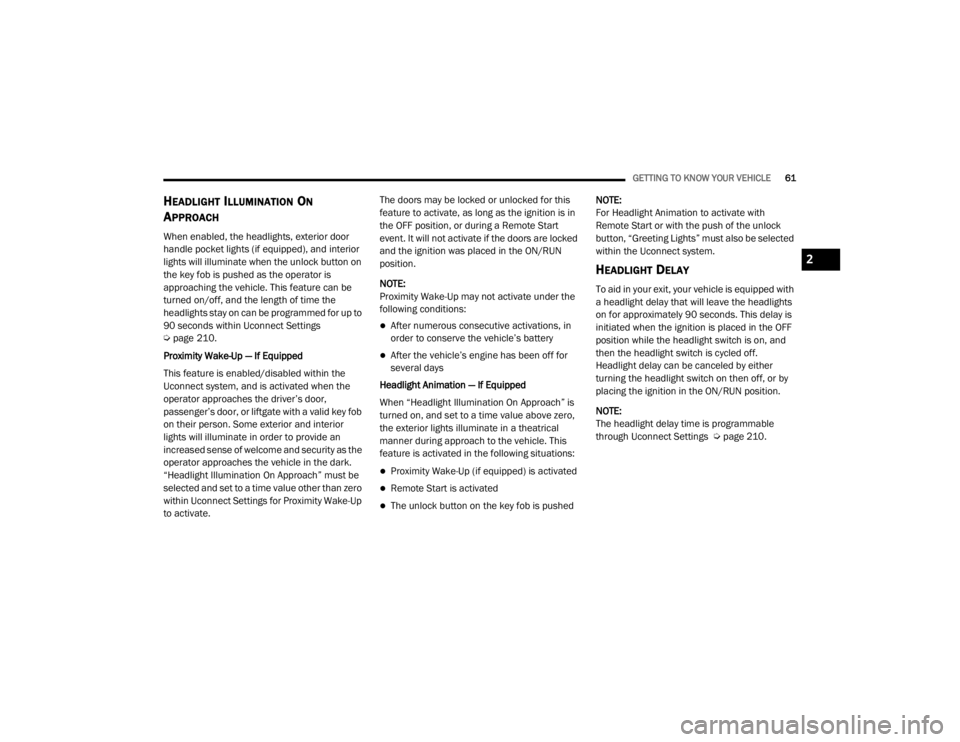 JEEP GRAND CHEROKEE L 2021  Owners Manual 2

21_WL_OM_EN_USC_t.book  Page 61   