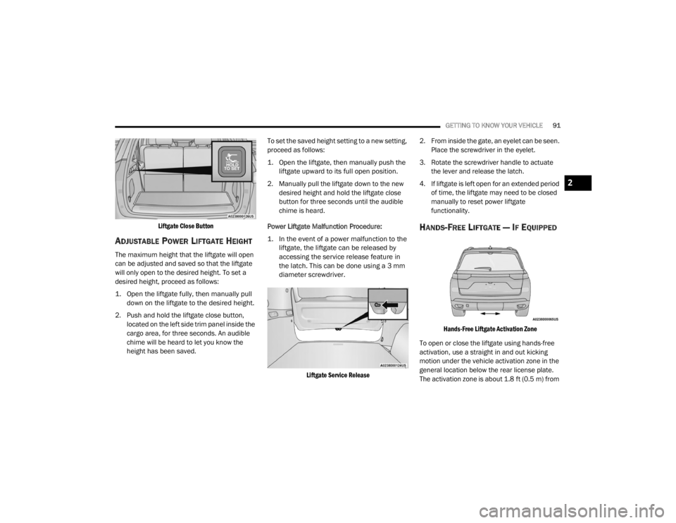 JEEP GRAND CHEROKEE L 2021  Owners Manual 2

21_WL_OM_EN_USC_t.book  Page 91   