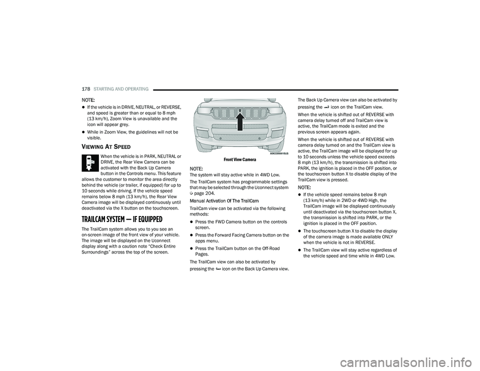 JEEP GRAND CHEROKEE L 2022  Owners Manual 
