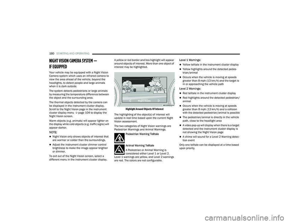 JEEP GRAND CHEROKEE L 2022  Owners Manual 