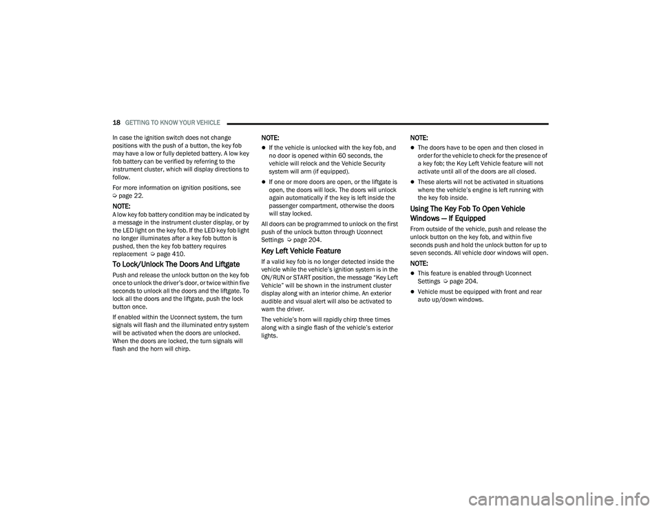 JEEP GRAND CHEROKEE L 2022  Owners Manual 