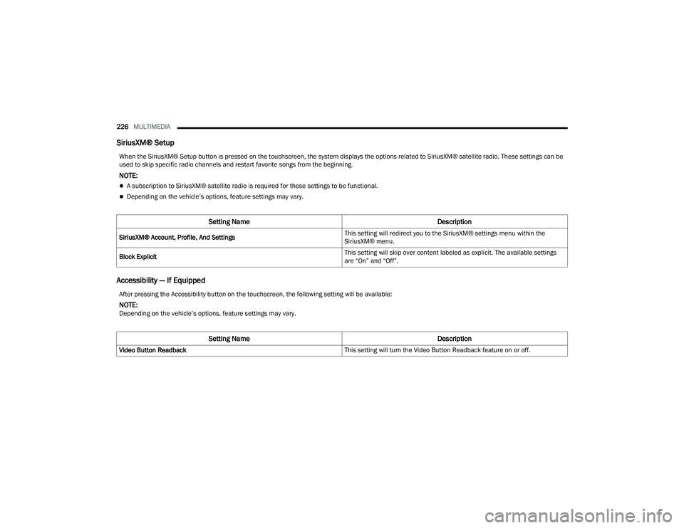 JEEP GRAND CHEROKEE L 2022  Owners Manual �$�Ite�U �S�Ue�V�V�L�Qg t�Ke �$�F�Fe�V�V�Lb�L�O�Lt�\ b�Xtto�Q o�Q t�Ke to�X�F�K�V�F�Uee�Q� t�Ke �Io�O�Oo�Z�L�Qg �Vett�L�Qg �Z�L�O�O be a�Ya�L�Oab�Oe�
NO�7E��e�Se�Q�G�L�Qg o�Q t�Ke �Ye�K�L�F�Oe�